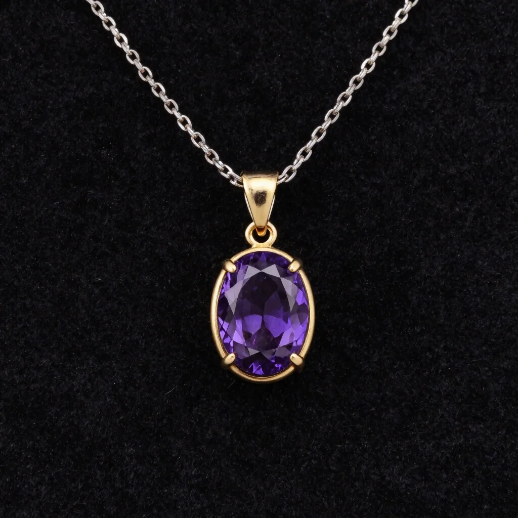 Nocturne Amethyst Pendant